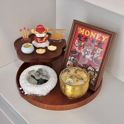 【乔迁新居礼物】招财摆件家用旺宅百福金缸聚宝盆入户玄关寓意好