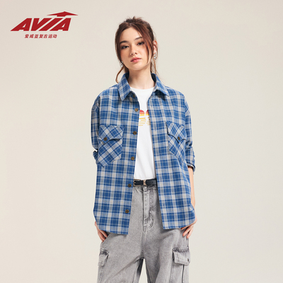 【蔡徐坤同款】AVIA复古衬衫外套