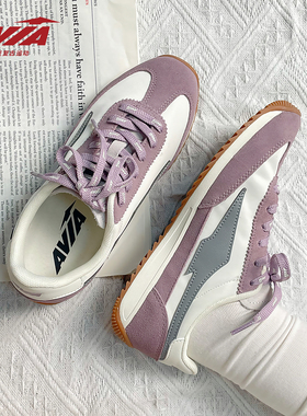 AVIA爱威亚2025新品复古休闲运动阿甘鞋男女同款百搭厚底增高板鞋