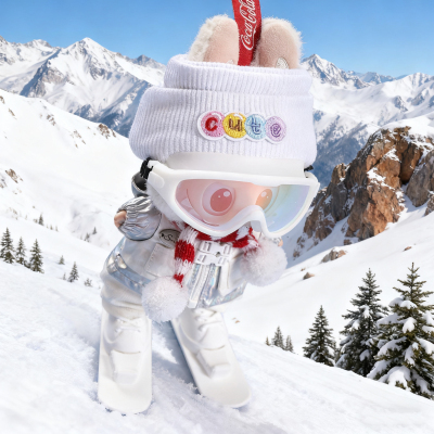 滑雪服滑雪板单板双板雪地服饰装备拉布布labubu娃衣17cm一代三代