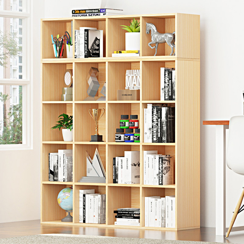 书架格子柜矮柜隔断收纳柜储物柜书柜自由组合橱柜客厅阳台置物架