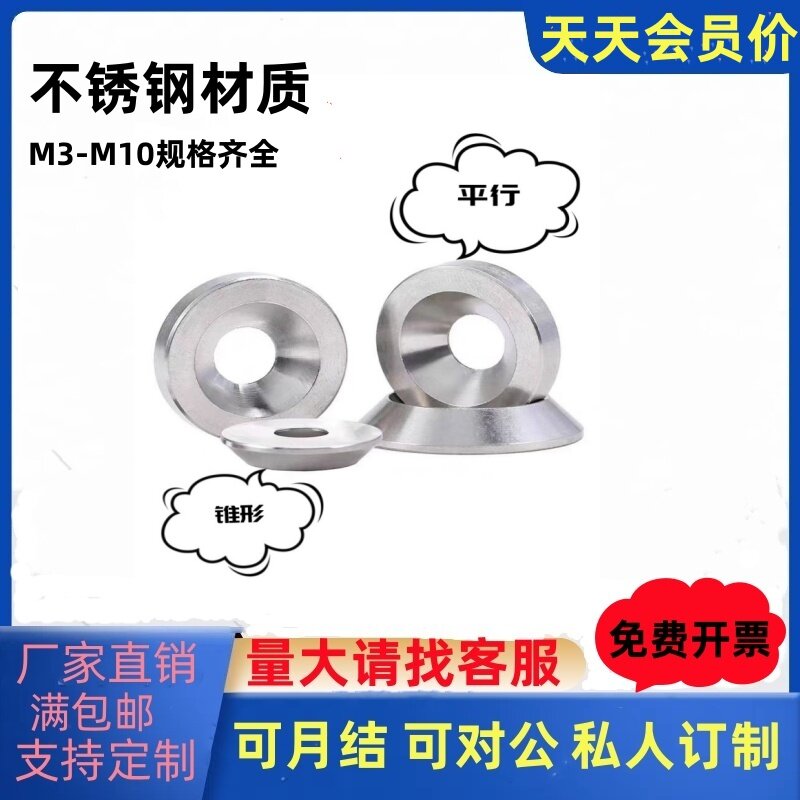 304不锈钢锥形鱼眼垫片