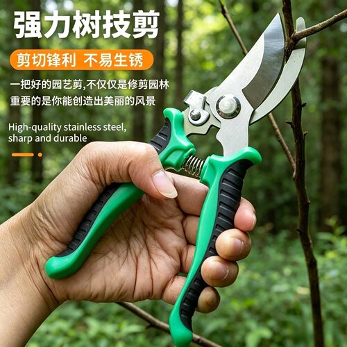花剪枝园艺剪刀修枝剪省力修剪树枝果树竹签园林花卉专用花艺剪子