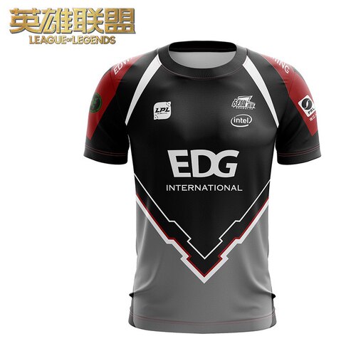 LOL 英雄联盟 2018-2019 EDG 队服上衣 中性款 游戏周边