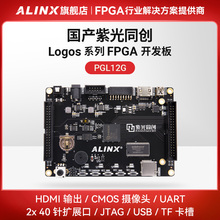 ALINX FPGA开发板 国产紫光同创 Logos系列 PGL12G黑金HDMI视频