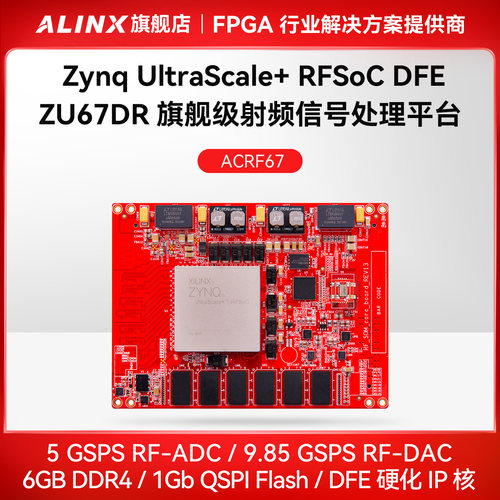 Xilinx射频FPGA核心板zynqRFSoC