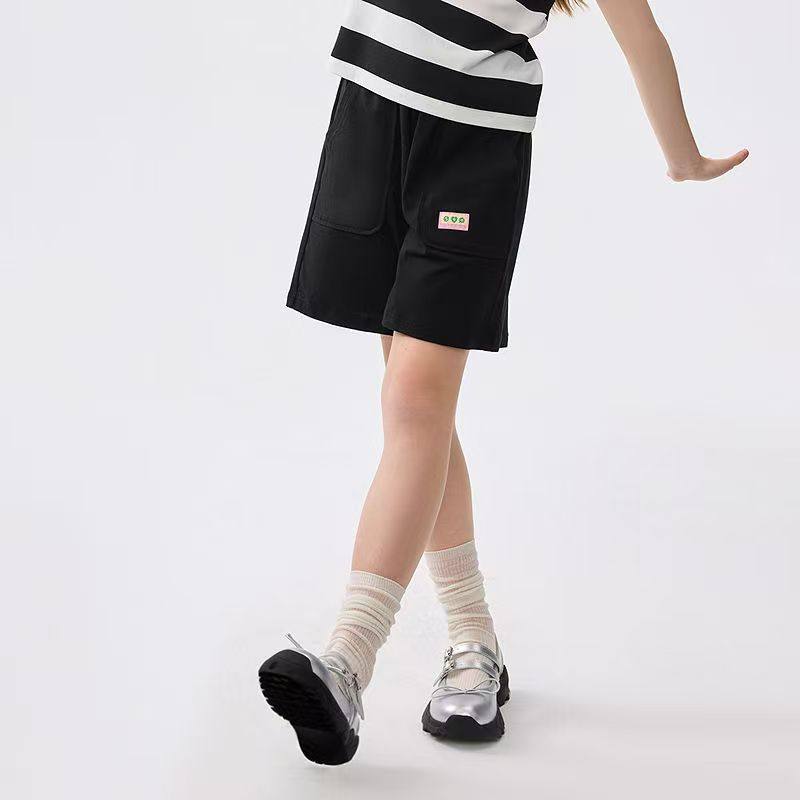 女童短裤巴啦兜兜2025新款童装儿童速干裤子中大童休闲运动五分裤,童装/婴儿装/亲子装,裤子,淘宝优惠券,粉丝福利购,淘宝优惠卷