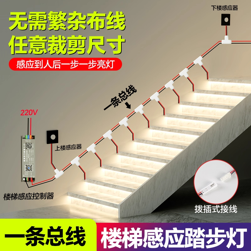 楼梯踏步灯智能感应网红台阶