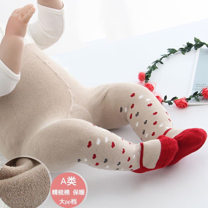 秋冬儿童纯棉毛圈新生婴幼儿连体