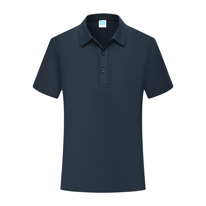 纯棉翻领T恤女纯色上衣半袖夏装 工作服定制印logo短袖POLO衫体桖