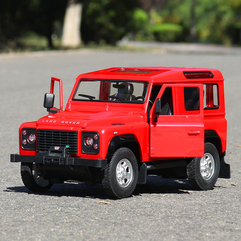 星辉路虎卫士遥控吉普越野汽车可开门电动男孩儿童生日礼物玩具车