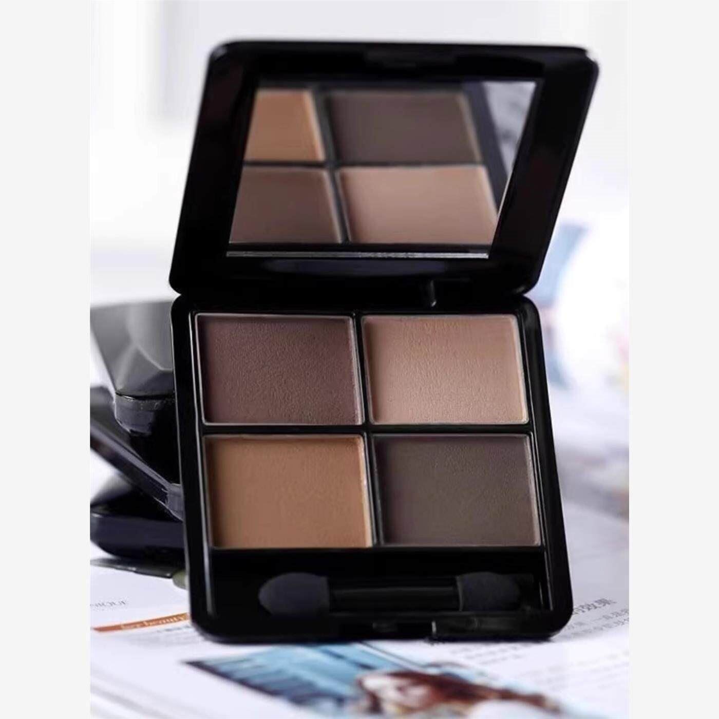 小红书哑光四色眼影盘大地色烟燻妆彩妆盘防水防汗官方