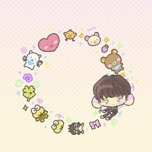 新款riize周边将太郎自印可爱亚克力串串钥匙扣包包链手机链送友