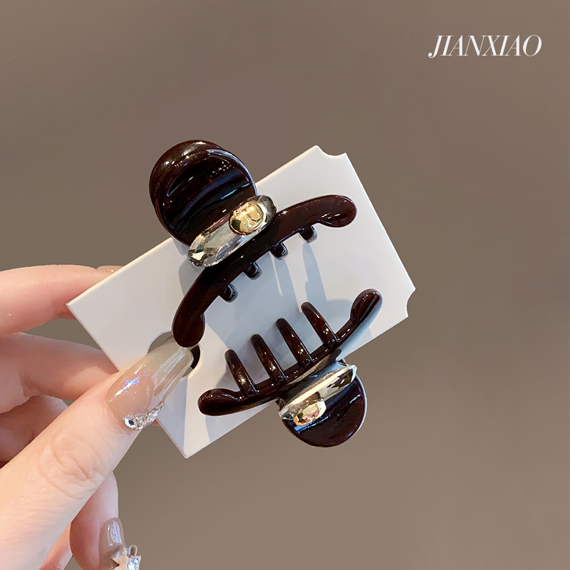 抓夹亚克力日韩皓石发抓