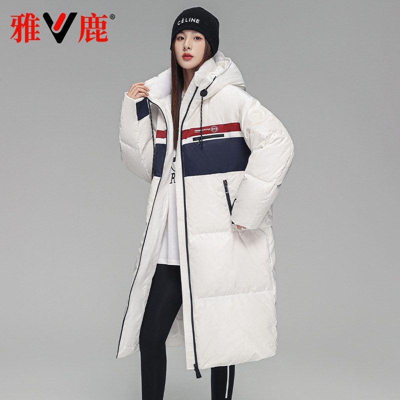 雅鹿冬季新款羽绒服女
