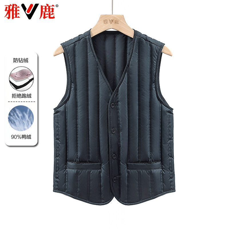 雅鹿加大码羽绒服内胆