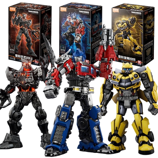 布鲁可积木变形金刚超越版擎天柱大黄蜂模型儿童礼物玩具布鲁克