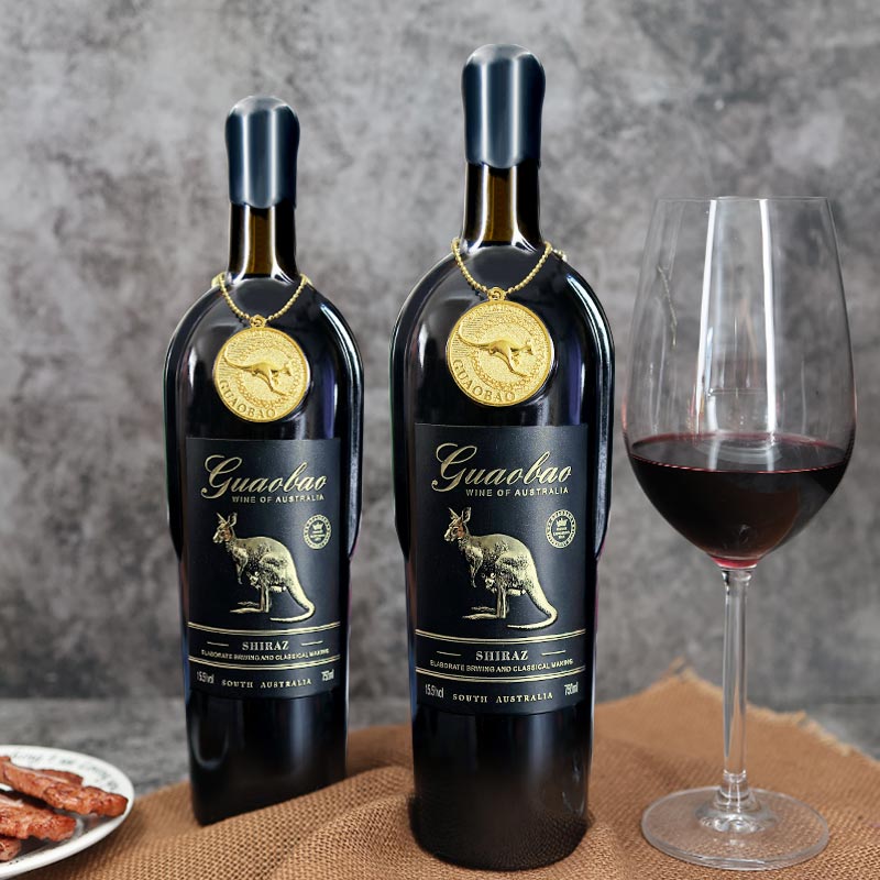 古澳堡袋鼠麦克斯干红葡萄酒红酒