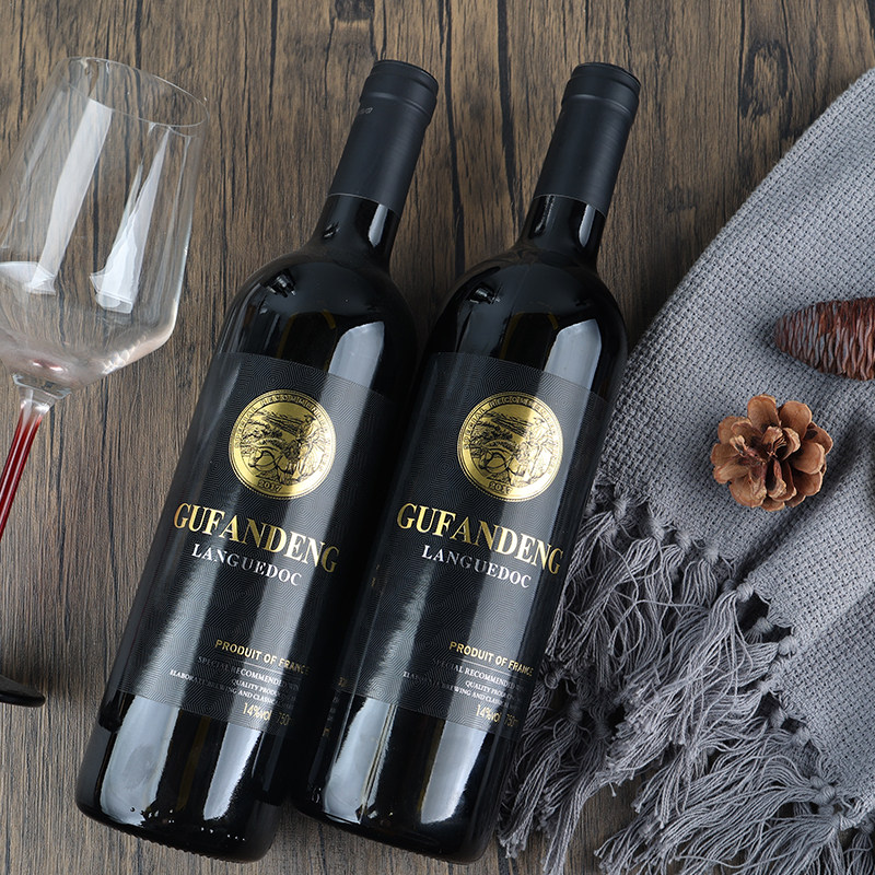 法国进口古梵登纪念干红葡萄酒750ml*1支