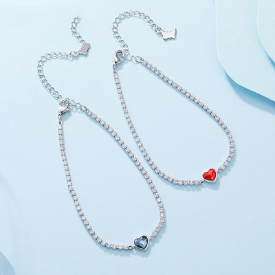 网红韩版闺蜜小众设计手链简约个性女洛ins施华元素世奇采用手饰