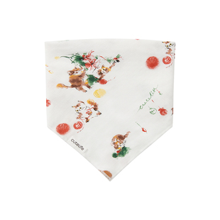 【顺手买一件】cutelife口水巾单条装花色随机包括但不仅限于图示