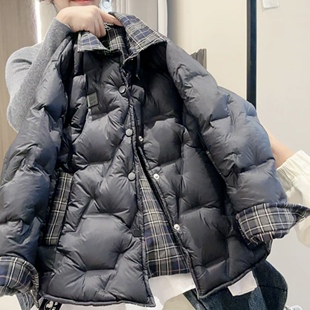 男童冬装羽绒服2025新款冬季儿童帅气双面穿外套保暖白鸭绒外衣潮