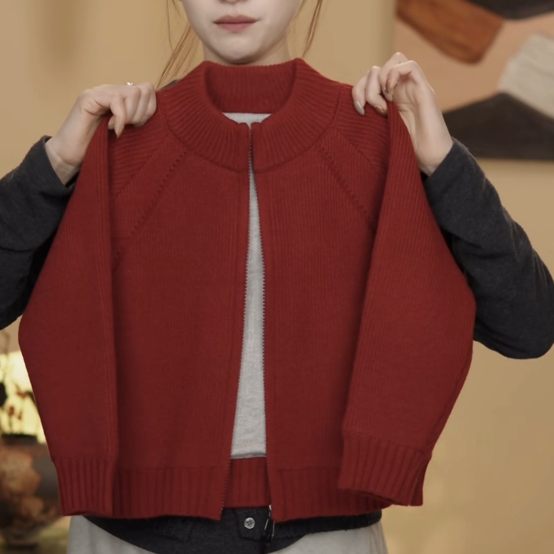 儿童加绒毛衣2025冬季新款韩版男童洋气开衫针织毛衣秋冬加厚外套