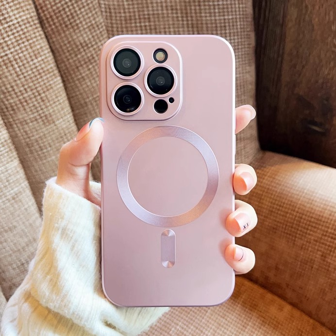 适用苹果16promax手机壳新款磁吸液态硅胶iPhone15Pro自带镜头膜全包防摔14高级感男简约超薄磨砂13情侣女
