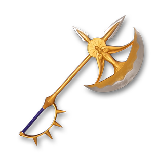 七大罪傲慢神斧头丽塔艾斯卡诺COS动漫周边金属武器树脂大模型1米