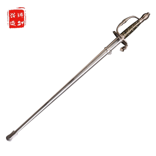 西洋长击剑金属佐罗剑传奇欧式骑士礼仪指挥佩刀美剧冷兵器未开刃