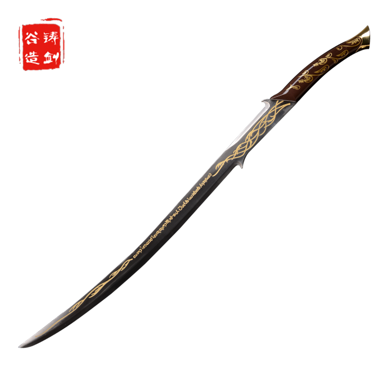 铸剑谷 美剧魔戒指环王精灵剑cos阿尔温公主剑全金属1比1未开刃