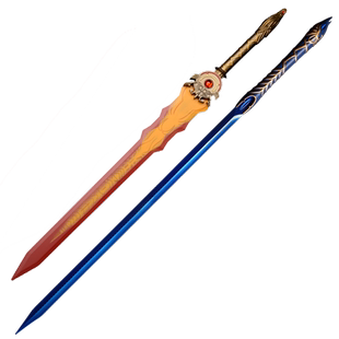 望舒剑仙剑奇侠传4羲和剑全金属动漫武器云天河COS昆仑双剑未开刃