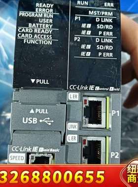 三菱PLC CPU模块R32ENCPU，成色如图，实物拍摄，议价