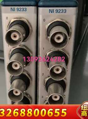 NI 9233 数据采集模块，4通道BNC接口，实物拍摄，功议价