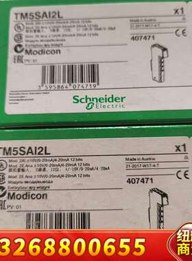 TM5SAI2L  模拟量模块，两个，需要的联系。议价
