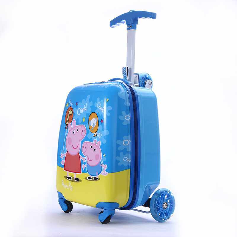 滑板拉杆箱18寸带滑板车行李箱登机箱滑板箱带孩子出行旅行滑板箱|ruв категории Сумки, чемодан - от Buy2taobao.com для оказания профессиональной услуги покупки агента Taobao