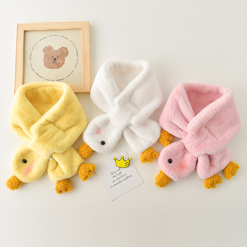 卡通可爱儿童围巾女秋冬季短款宝宝男款女款厚款保暖防风毛绒围脖,童装/婴儿装/亲子装,围巾,淘宝优惠券,粉丝福利购,淘宝优惠卷