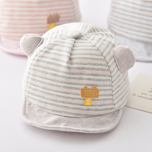 宝宝帽子春秋薄款新生婴儿