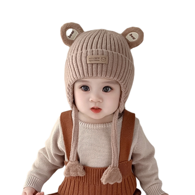 宝宝护耳帽可爱超萌帽子