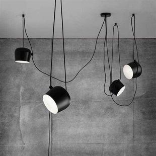 新北欧吊灯创意个性 客餐厅咖啡馆服装 店现代橱窗灯具小鼓艺术灯具