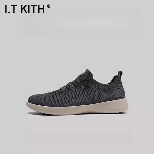 I.T KITH2025年夏季新款运动休闲跑鞋情侣款复古港风透气百搭