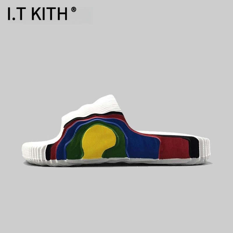 I.T KITH联名款椰子拖鞋男款潮牌夏季运动外穿踩屎感