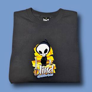 rapper穿搭暗黑系酷飒风街头短袖T恤欧美哥特高级感超火宽松休闲