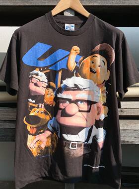 美式古着Vintage 经典卡通动漫BOOTLEG SHIRT TH夏季潮牌男女T恤