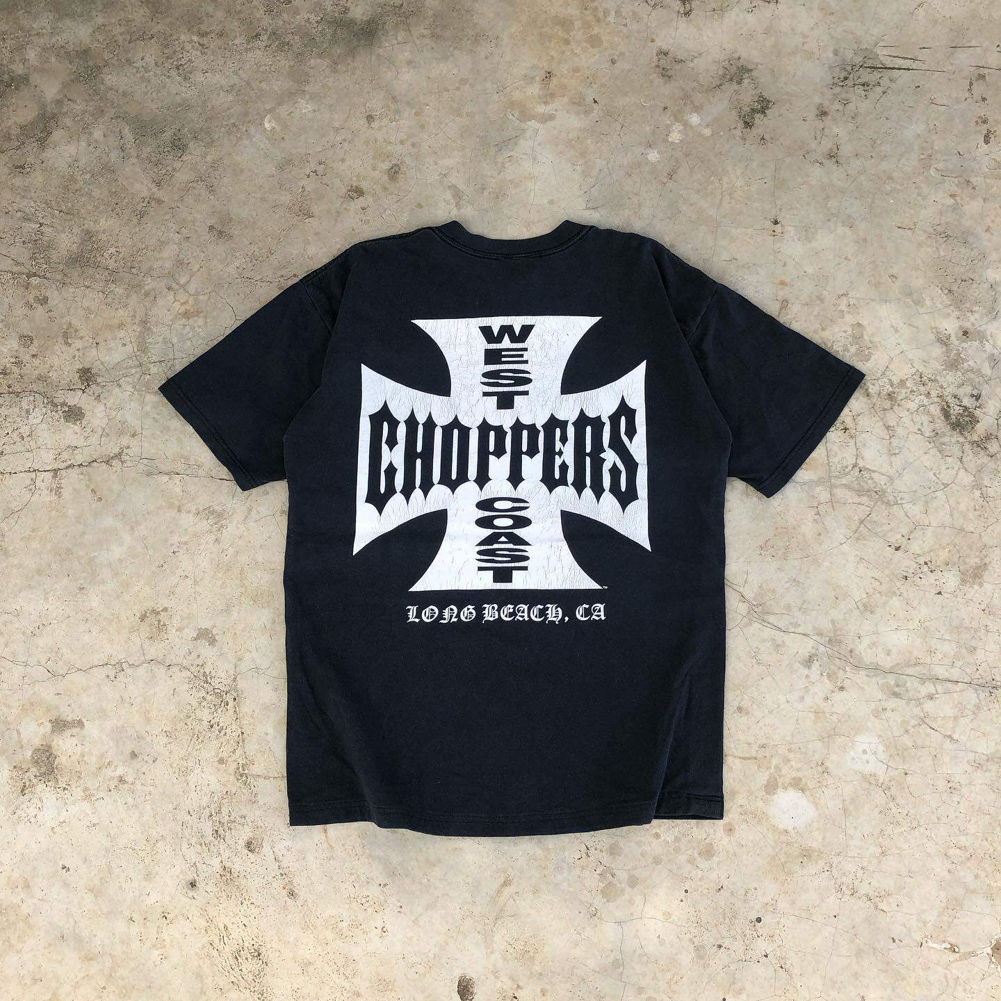 thumbnail for American vintage super hot high street short sleeve T-shirt, hiphop retro street, American American Ami card loose