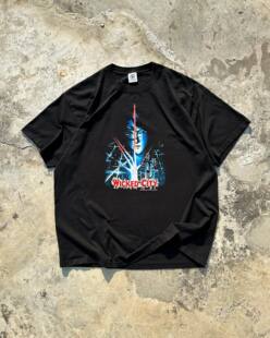 周边动漫休闲Wicked City妖兽都市超大印花漫画感卡通少年感短袖