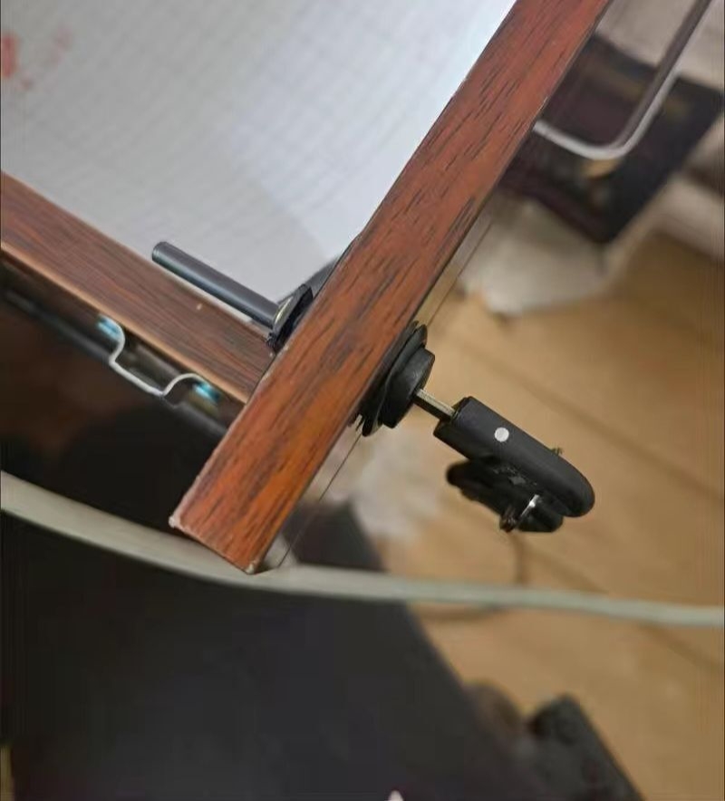 抽屉锁三连锁办公桌抽屉锁芯一锁三小锁三联锁文件柜锁头联动锁杆