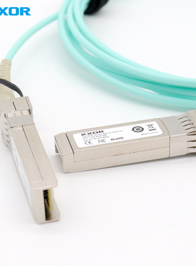 KXOR万兆SFP-10G-AOC3M有源P9GND光缆一体堆叠线缆模块5M 7M 10M 30M 0MT7R2适用于华为H3C RUIJIE DELL