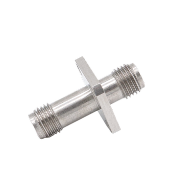 18G SMA射频连接器SMA-KFK 6G KKF SMA法兰母转母固定转接连接器