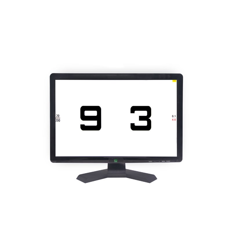 维真眼科仪器液晶视力表显示器眼镜D店检查验光屏投影仪设备证件